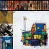 (1) Mohammed al Hamadany's Night of Fire series; (2) Sadik Jaffar's Self-Portrait; (3) Mohammed Hamdan's Bagdadiyat; (4) Sat'aar Darweesh's Untitled; (5) Bassam Khadum's Untitled.